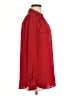 Ann Taylor 100% Polyester Red Long Sleeve Blouse Size M - photo 4