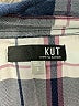 Kut from the Kloth 100% Lyocell Plaid Gray Long Sleeve Blouse Size S - photo 7