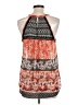 Meadow Rue 100% Polyester Orange Sleeveless Blouse Size L - photo 2