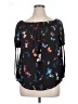 Spense 100% Polyester Black 3/4 Sleeve Blouse Size XL - photo 1