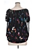 Spense 100% Polyester Black 3/4 Sleeve Blouse Size XL - photo 2
