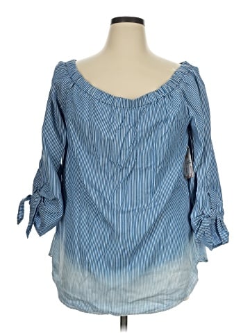 Karen Kane 3/4 Sleeve Blouse (view 1)