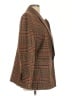 Veronica Beard 100% Virgin Wool Plaid Brown Wool Blazer Size 12 - photo 4