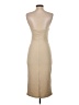 H&M Solid Tan Cocktail Dress Size XS - photo 2