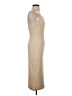 H&M Solid Tan Cocktail Dress Size XS - photo 4
