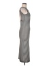 Veronica M. Stripes Gray Casual Dress Size M - photo 4