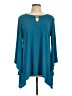 Sunny Leigh Teal 3/4 Sleeve Top Size L - photo 1