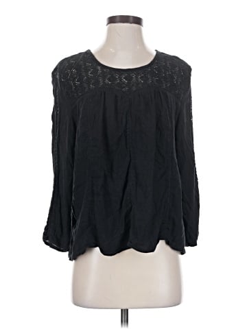 Hinge 3/4 Sleeve Blouse (view 1)