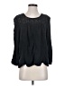 Hinge Black 3/4 Sleeve Blouse Size S - photo 1