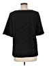 Ann Taylor Black Short Sleeve Top Size M - photo 2