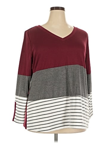 BLOOMCHIC 3/4 Sleeve Top (view 1)