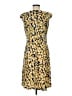 North Style Print Yellow Casual Dress Size 8 - photo 2