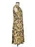 North Style Print Yellow Casual Dress Size 8 - photo 4