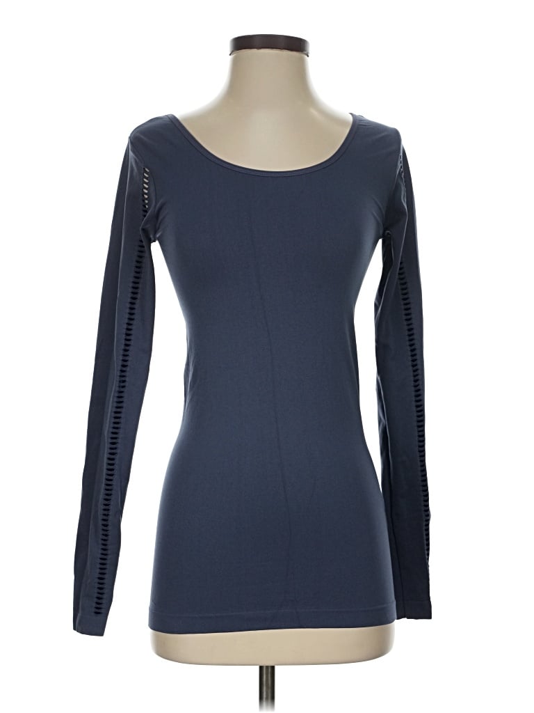 Pre-owned Mono B Long Sleeve T-shirt In Blue