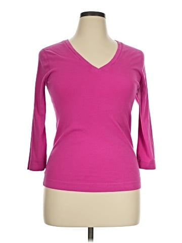 Three Dots 3/4 Sleeve T-Shirt (view 1)