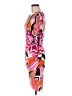 Cache Print Pink Cocktail Dress Size M - photo 5