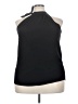 Halogen 100% Polyester Black Sleeveless Blouse Size XXL - photo 1