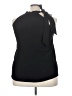 Halogen 100% Polyester Black Sleeveless Blouse Size XXL - photo 2