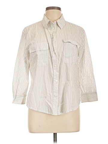 Equipment 3/4 Sleeve Button-Down Shirt (view 1)