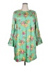 J.Crew 100% Polyester Green Casual Dress Size 18 - photo 1