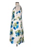 Boden Tropical Floral Blue Cocktail Dress Size 8L - photo 5