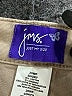 Just My Size Solid Tan Khakis Size 26WP Short - photo 4