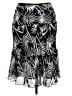 Lily Tropical Black Casual Skirt Size M - photo 2
