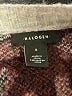 Halogen Animal Print Gray Pullover Sweater Size S - photo 7