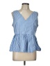 J.Crew Always Stripes Blue Tank Top Size 12 (tall) - photo 1