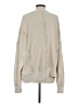 Easel Solid Ivory Pullover Sweater Size S - photo 2