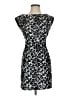 Guess 100% Polyester Graphic Black Cocktail Dress Size 2 - photo 1