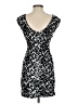 Guess 100% Polyester Graphic Black Cocktail Dress Size 2 - photo 2