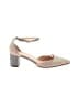J.Crew Color Block Multi Color Silver Heels Size 7 1/2 - photo 1