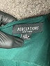 Perceptions Solid Green Casual Dress Size L - photo 7