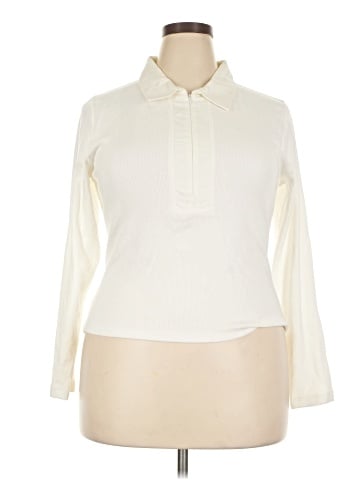 Point Long Sleeve Blouse (view 1)
