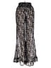 Staring at Stars 100% Polyester Paisley Silver Casual Pants Size XS - photo 2