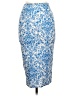 Missguided Print Blue Formal Skirt Size 10 - photo 2