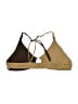 Unbranded Chevron-herringbone Brown Swimsuit Top Size XL - photo 2