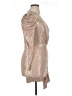 IRO Metallic Tan Cocktail Dress Size 20S - photo 4