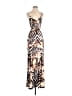 Katie May Animal Print Brown Casual Dress Size XS - photo 1
