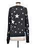 Wildfox Stars Silver Pullover Sweater Size Sm (1 or S) - photo 2