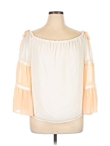 1.State 3/4 Sleeve Blouse (view 1)