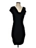 Soprano Solid Black Cocktail Dress Size S - photo 1