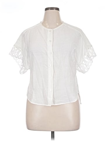 Veronika Maine Short Sleeve Blouse (view 1)