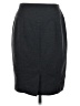 Ellen Tracy Solid Gray Casual Skirt Size S - photo 2
