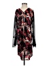 BCBGeneration 100% Polyester Print Black Cocktail Dress Size S - photo 1