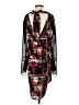 BCBGeneration 100% Polyester Print Black Cocktail Dress Size S - photo 2