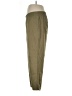 Old Navy Solid Green Linen Pants Size L - photo 5