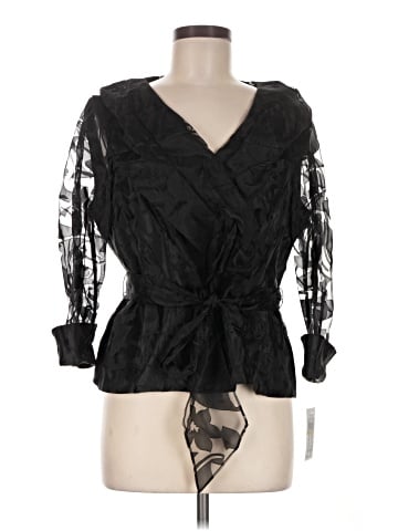 Alex Evenings 3/4 Sleeve Blouse (view 1)