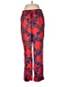 J.Crew Collection 100% Polyester Floral Red Casual Pants Size 8 - photo 1
